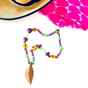 Handmade Tropical Joy Necklace